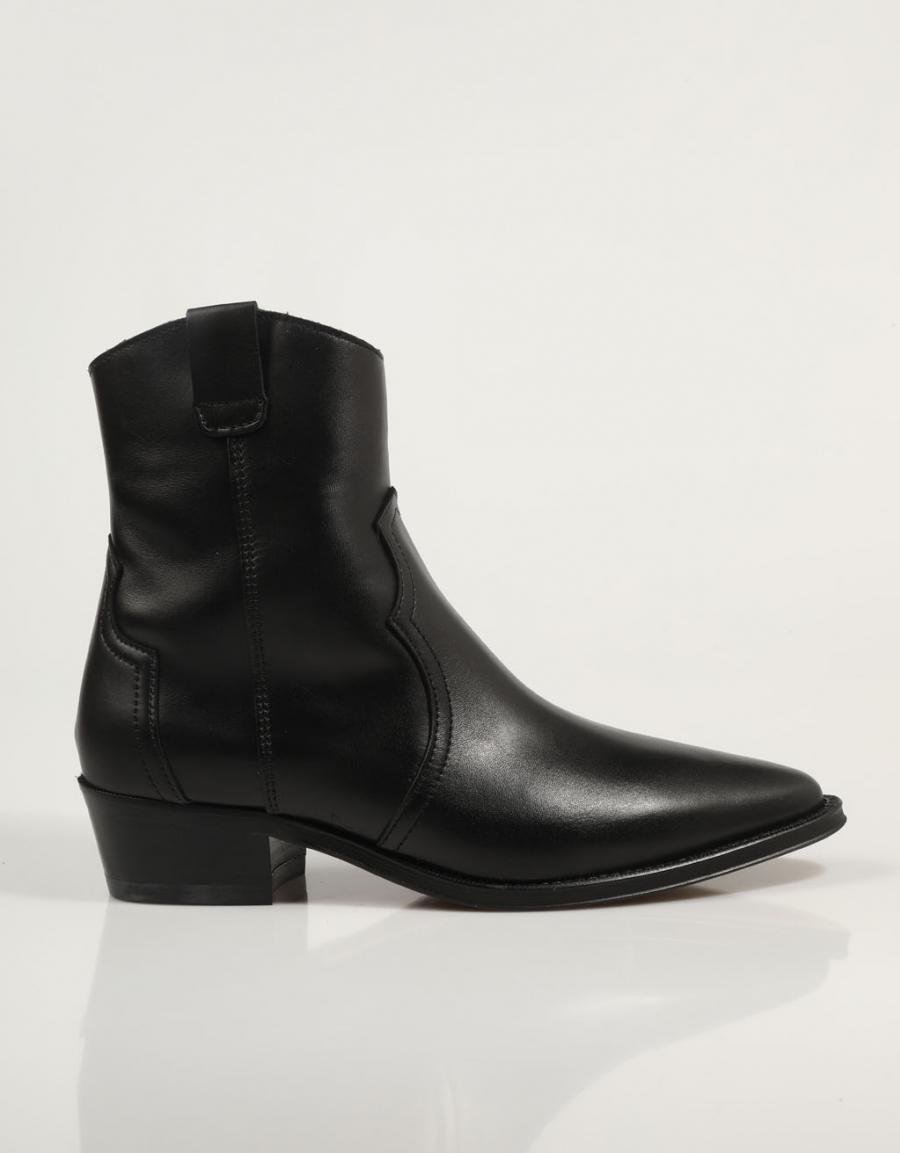 Alpe 2548 17 botas de tornozelo em preto
