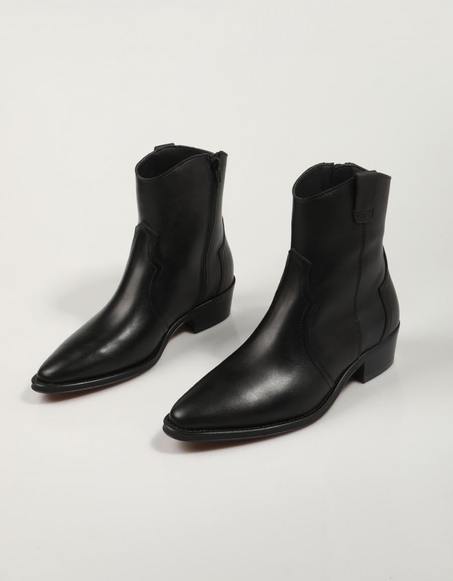 Alpe 2548 17 botas de tornozelo em preto