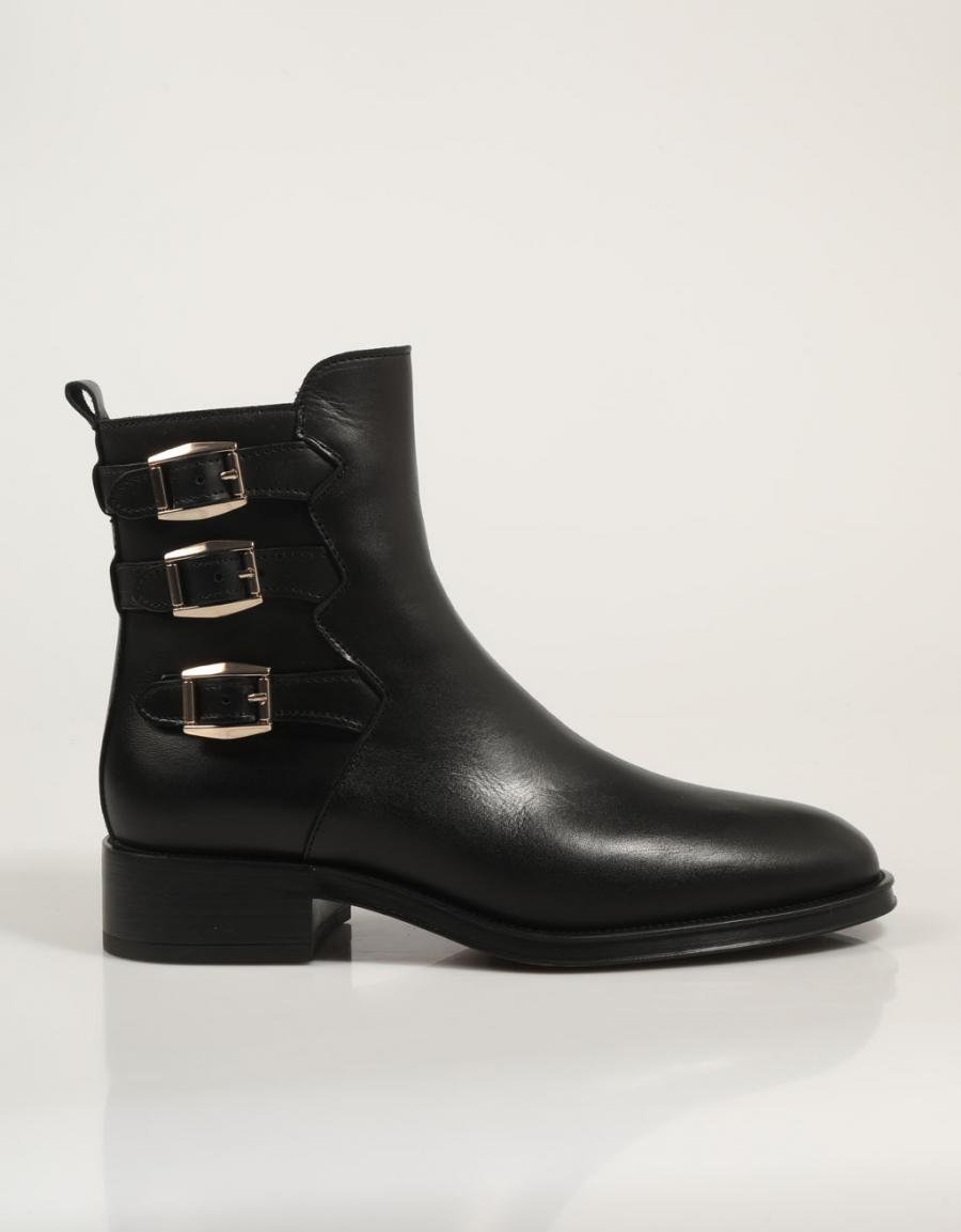 Alpe 5186 17 botas de tornozelo em preto