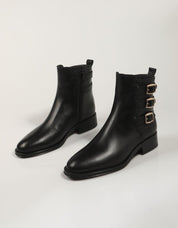 Alpe 5186 17 botas de tornozelo em preto