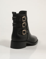 Alpe 5186 17 botas de tornozelo em preto