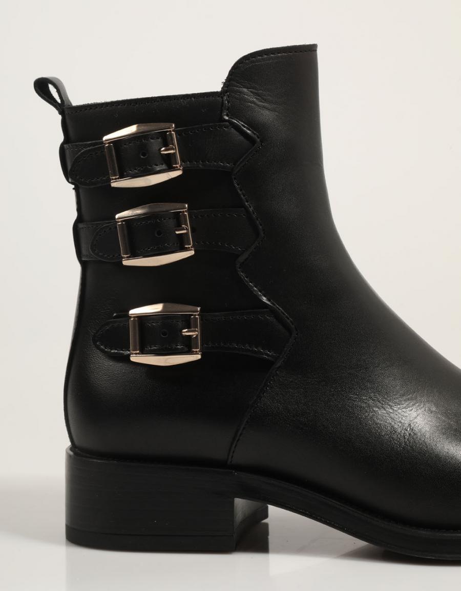 Alpe 5186 17 botas de tornozelo em preto
