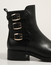 Alpe 5186 17 botas de tornozelo em preto