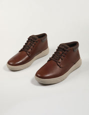 Botines Timberland Seneca Bay Mid Lace Up en Color Marron