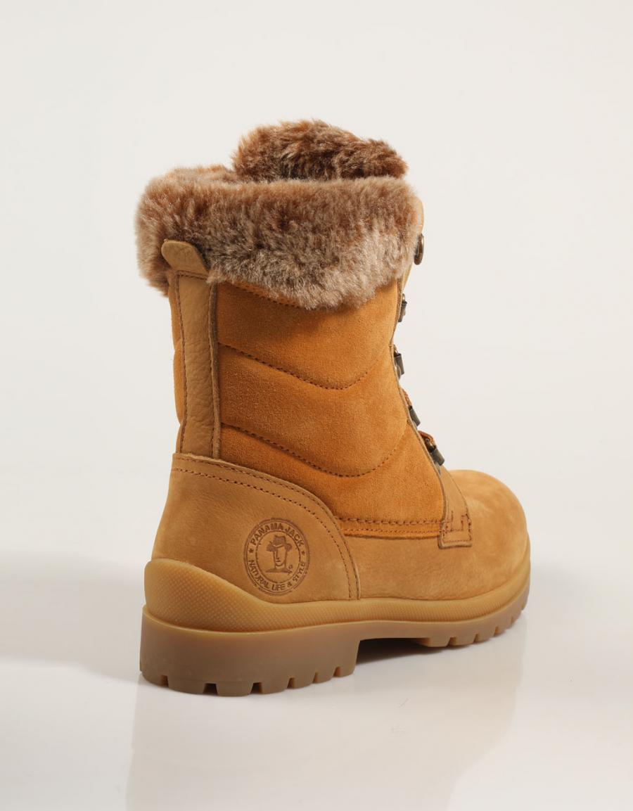 Panama Jack Tuscani B33 booties in yellow