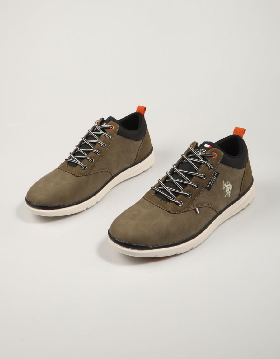 USN YGOR 009 Bottes de cheville à pôle US à Kaki