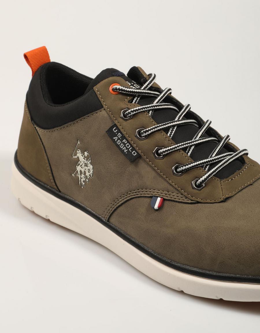USN YGOR 009 Bottes de cheville à pôle US à Kaki