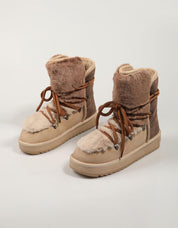 Bottes nordiques nordiques Franklin en couleur beige