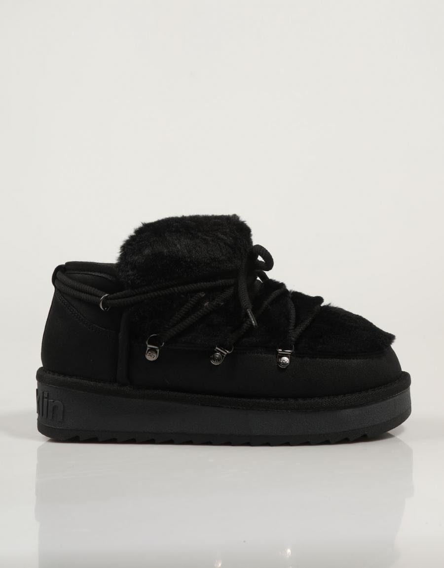 Botinos D Franklin Nordic Trk Fur Low En Color Negro