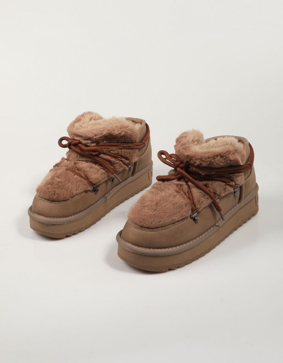 Franklin Nordic trk fourrure basse de cheville en couleur en cuir