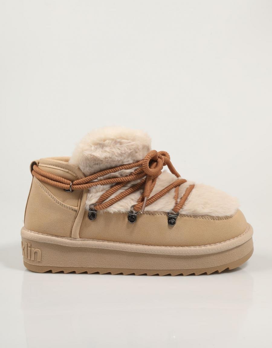 Botines D Franklin Nordic Trk Fur Low En Color Bege