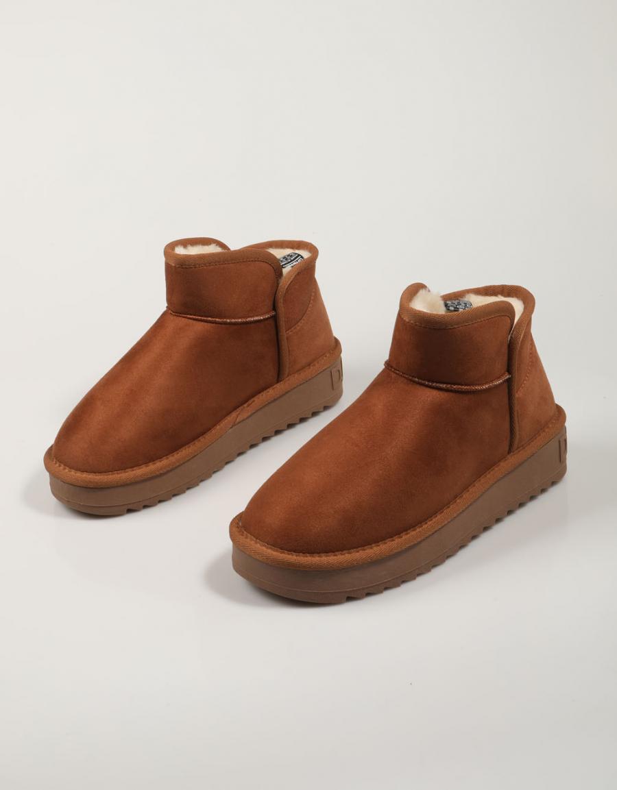 BOTINES D FRANKLIN NORDIC LOW en color Cuero