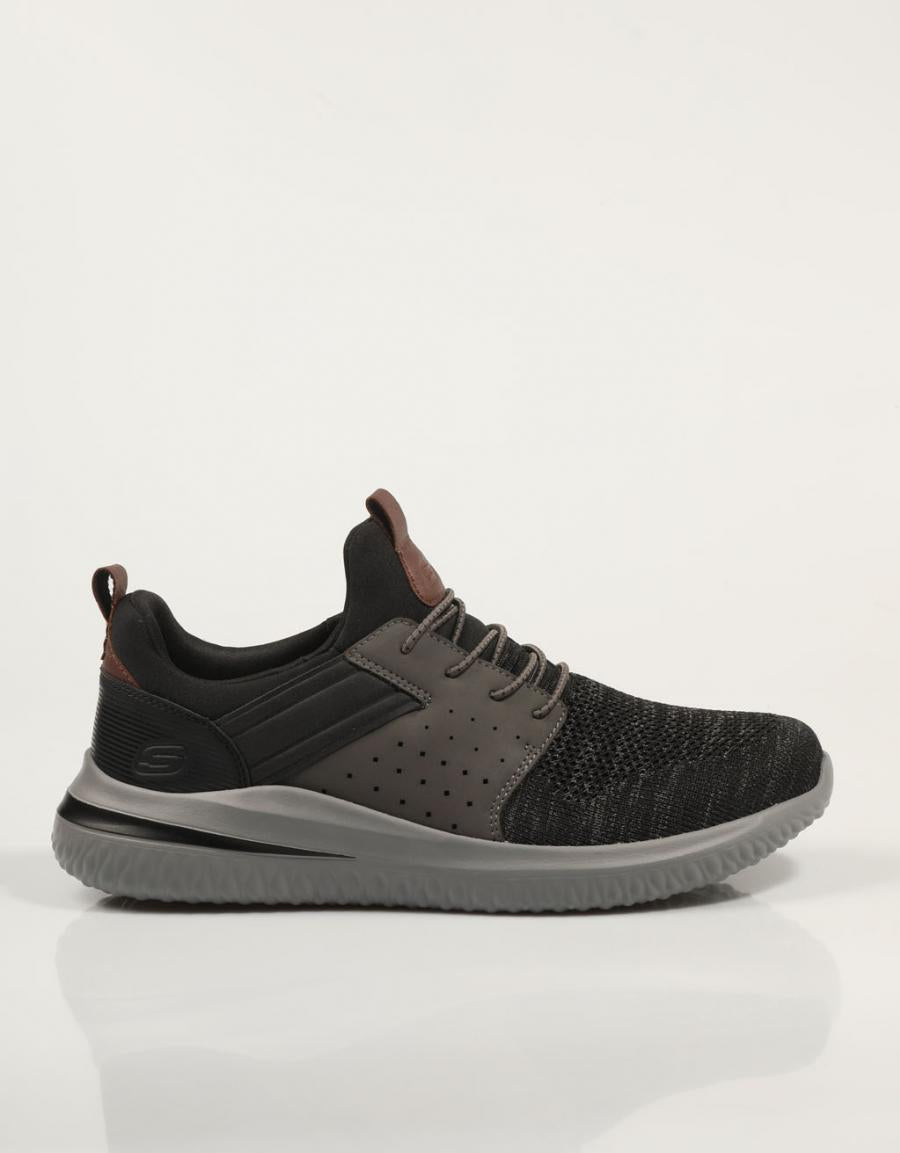 ZAPATOS SPORT SKECHERS DELSON 3 0 CICADA en color Negro