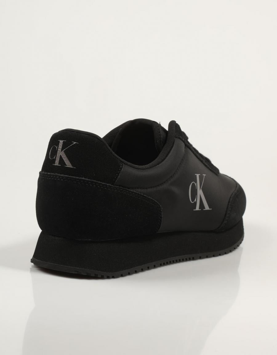 Calvin Klein Retro Runner Snk Snk tênis de preto