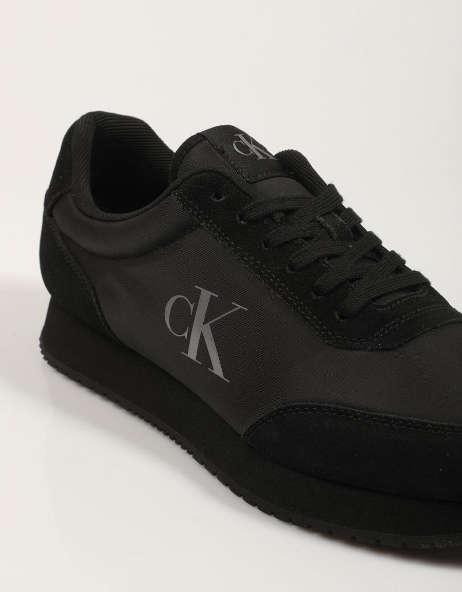 Calvin Klein Retro Runner Snk Snk tênis de preto