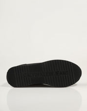 Zapatillas Calvin Klein Runner Lace Up Low Mg Mix en Color Negro