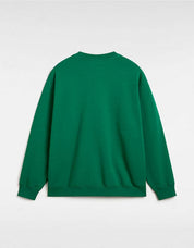 Sweatshirt VANS Original Standards Varsity Loose in Green Color