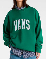 Sweatshirt VANS Original Standards Varsity Loose in Green Color