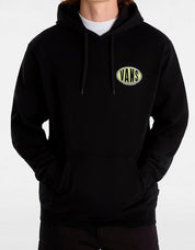 Sweatshirt VANS spray on loos po in black
