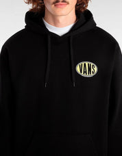 Sweatshirt VANS spray on loos po in black