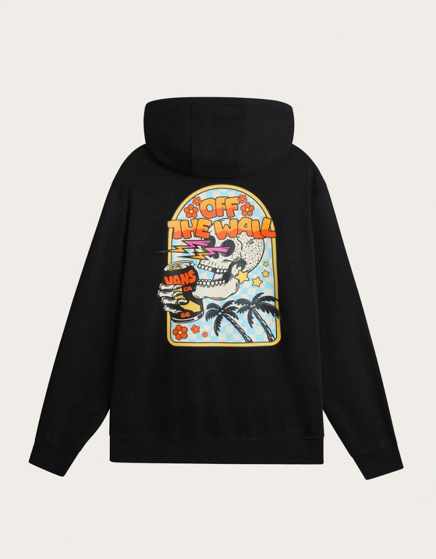 Sweatshirt VANS Bouya Classic ft po in black color