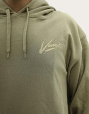SUDADERA VANS BRUSH SCRIPT LOOSE FT PO en color Taupe