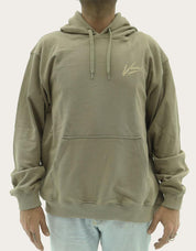 SUDADERA VANS BRUSH SCRIPT LOOSE FT PO en color Taupe