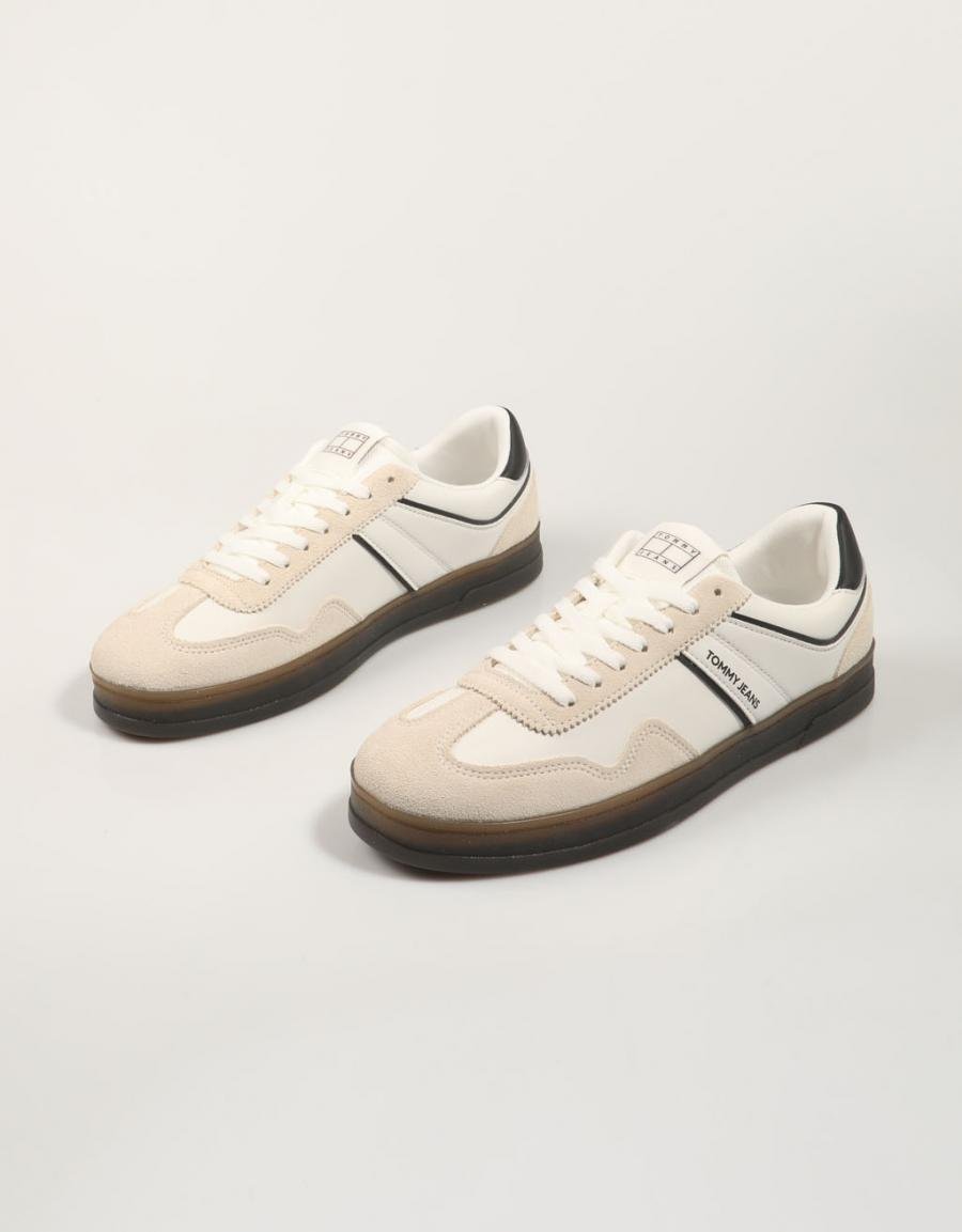 Tommy Hilfiger die Greenwich Lederschuhe in Weiß
