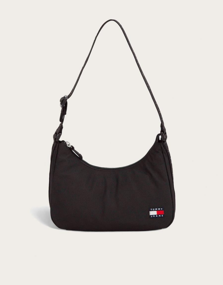 Bolso Tommy Hilfiger TJW ESS GIORNI GIORNI GIORNI IN COLORE NEGRO
