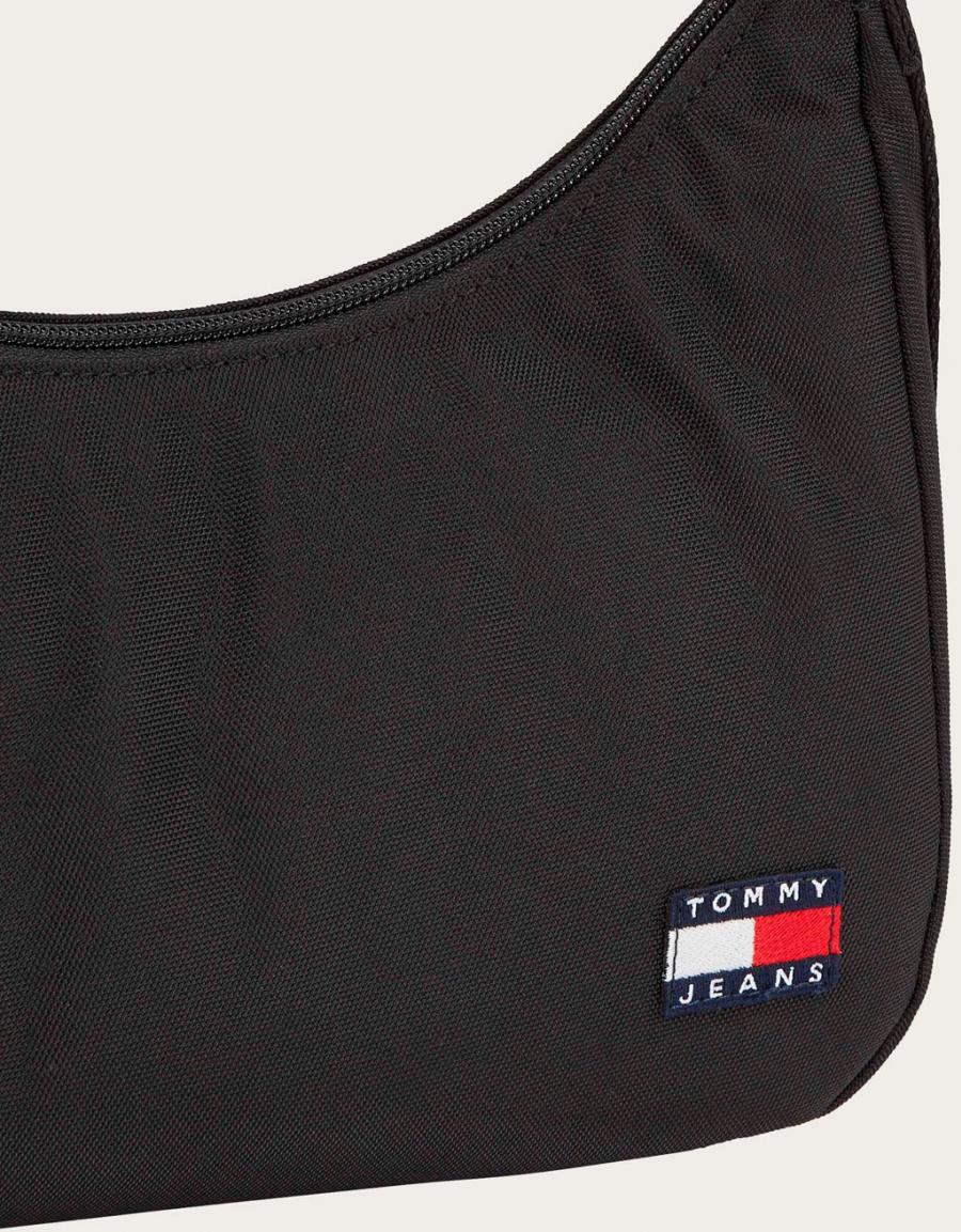 Bolso Tommy Hilfiger TJW ESS GIORNI GIORNI GIORNI IN COLORE NEGRO