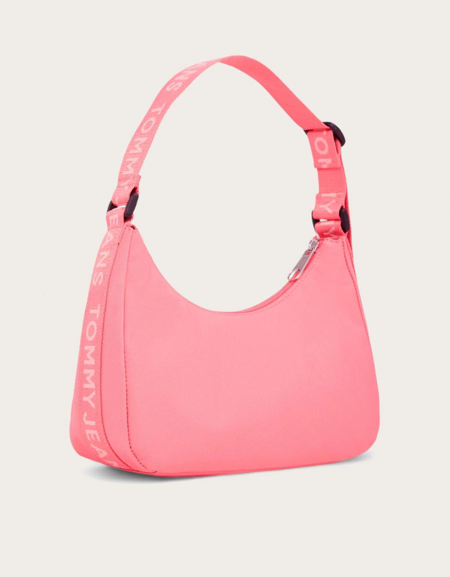 Bolso tommy hilfiger tjw ess diariamente bolsa de ombro diário em cor rosa