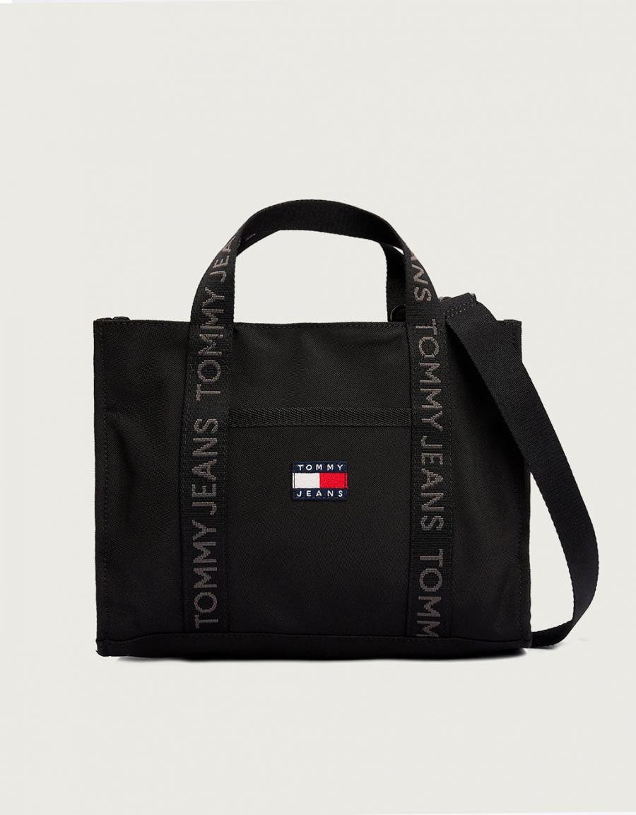 Tommy Hilfiger TJW Ess Daily Mini tote in nero