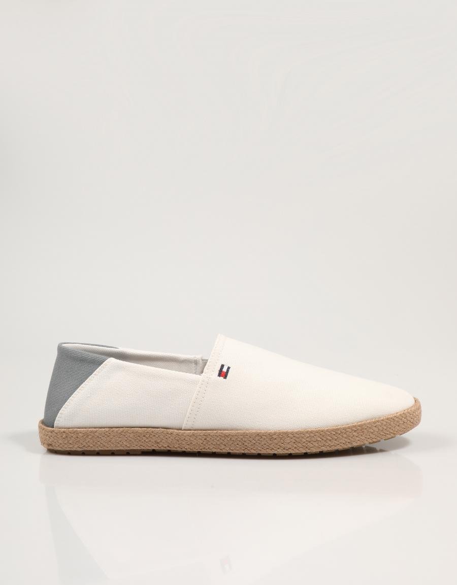 ESPARDEÑAS TOMMY HILFIGER JOE HILFIGER ESPADRILLE CORE TEX en color Blanco