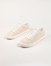 ZAPATILLAS TOMMY HILFIGER TH HI VULC LOW CORE CHAMBRAY en color Beige