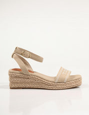 SANDALIAS TOMMY HILFIGER FLAVIA  ESPAD MID en color Beige