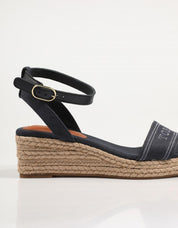 SANDALIAS TOMMY HILFIGER FLAVIA  ESPAD MID en color Azul marino