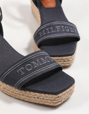 SANDALIAS TOMMY HILFIGER FLAVIA  ESPAD MID en color Azul marino