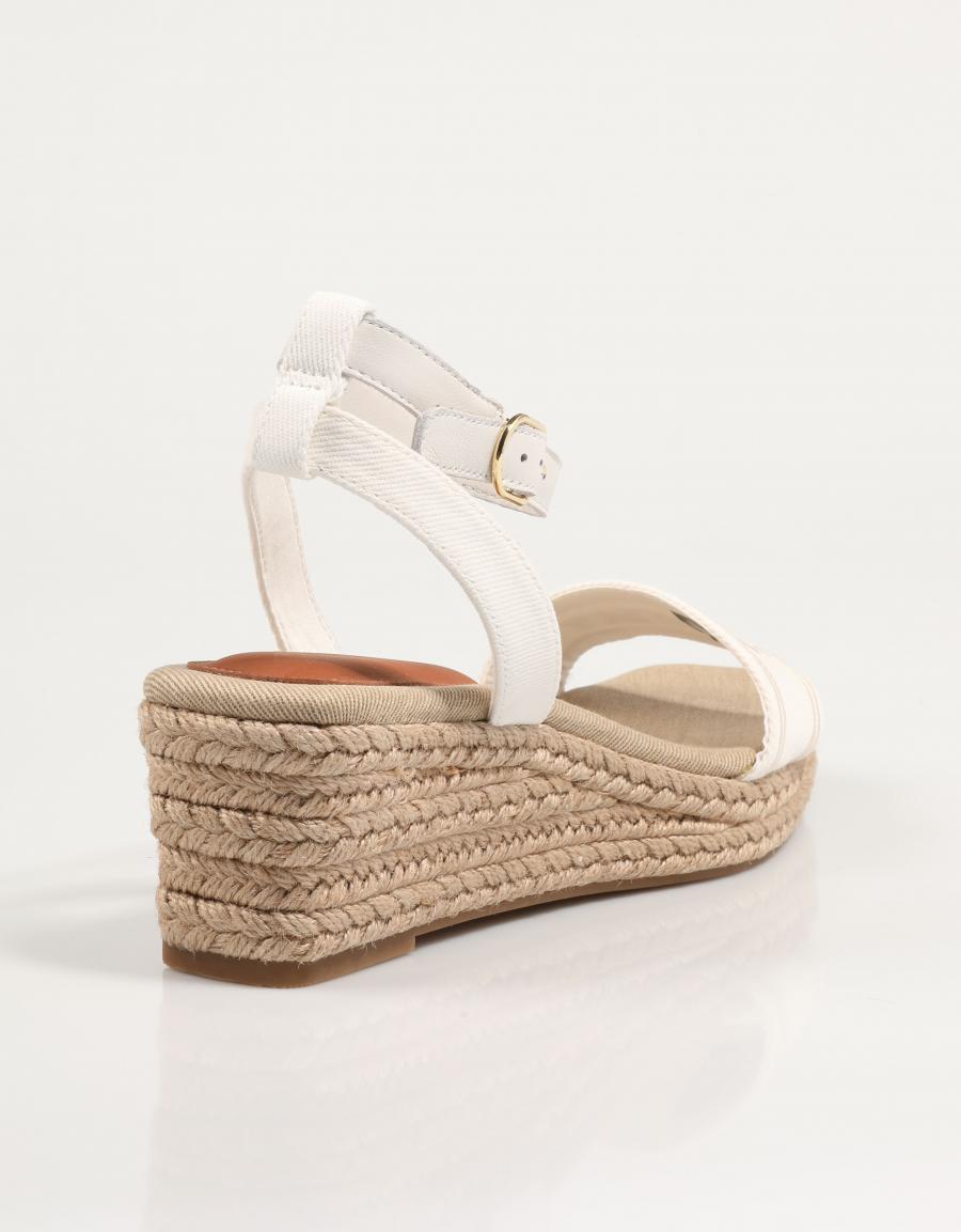 SANDALIAS TOMMY HILFIGER FLAVIA  ESPAD MID en color Blanco