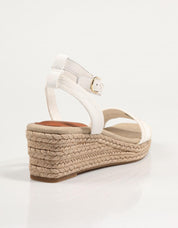 SANDALIAS TOMMY HILFIGER FLAVIA  ESPAD MID en color Blanco