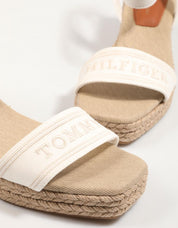 SANDALIAS TOMMY HILFIGER FLAVIA  ESPAD MID en color Blanco