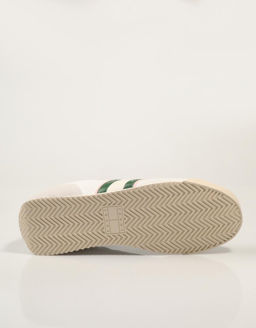 Tommy Hilfiger Onny Tjw Low Runner in White Sneakers
