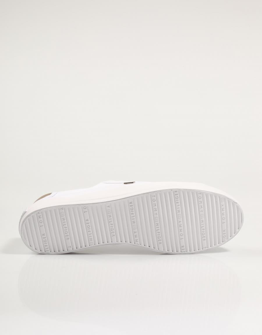 Tommy Hilfiger Foxie IV Vulc Canvas Lace Sne in bianco