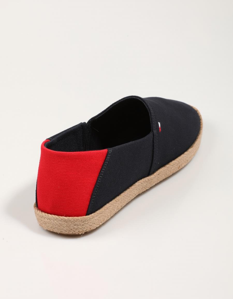 ESPARDEÑAS TOMMY HILFIGER JOE  FM0FM05353 en color Azul marino