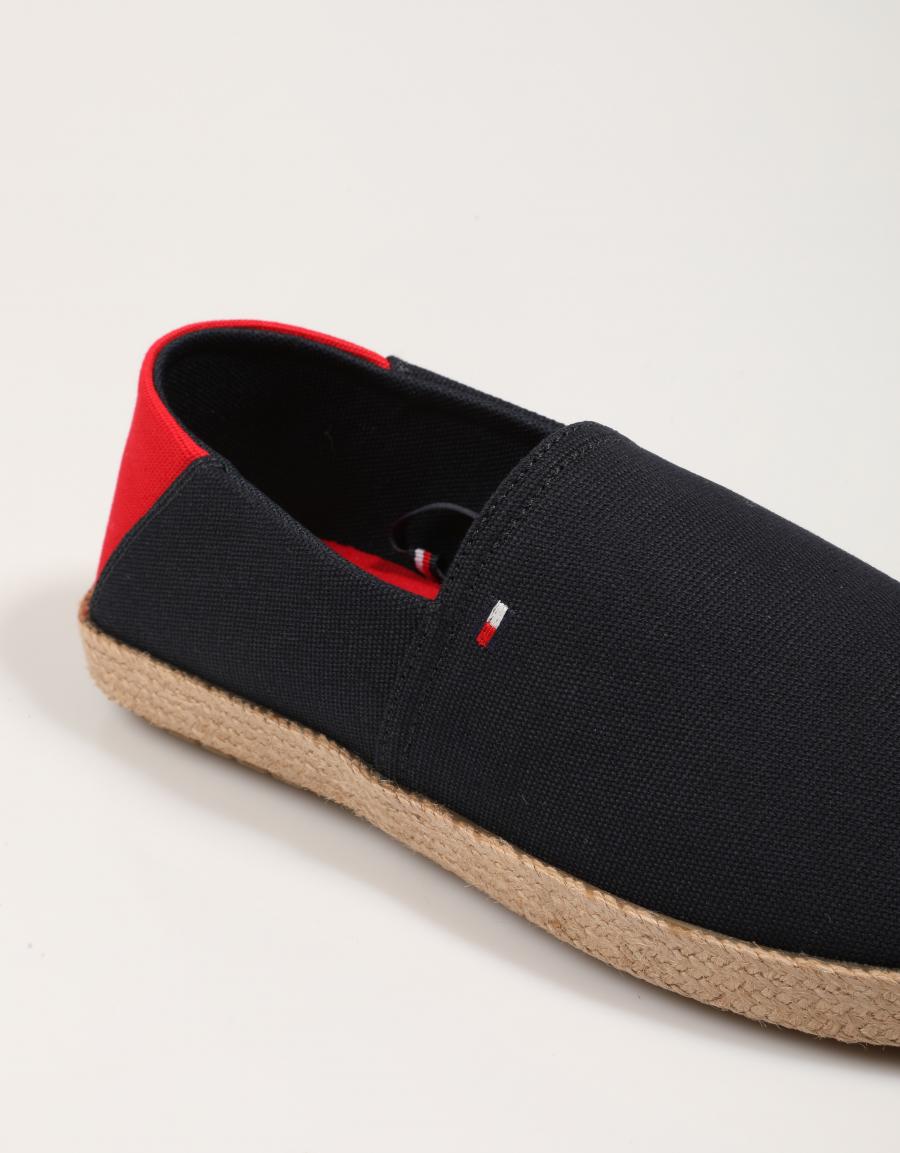 ESPARDEÑAS TOMMY HILFIGER JOE  FM0FM05353 en color Azul marino
