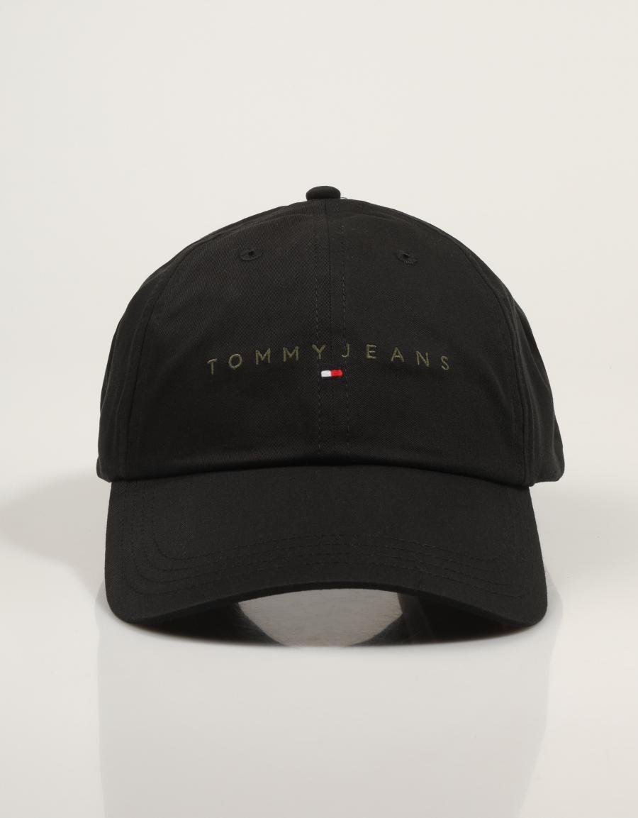GORRA TOMMY HILFIGER LOGO CAP en color Negro