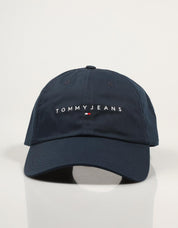 Tommy Hilfiger Hap Logo 6 panel in navy blue