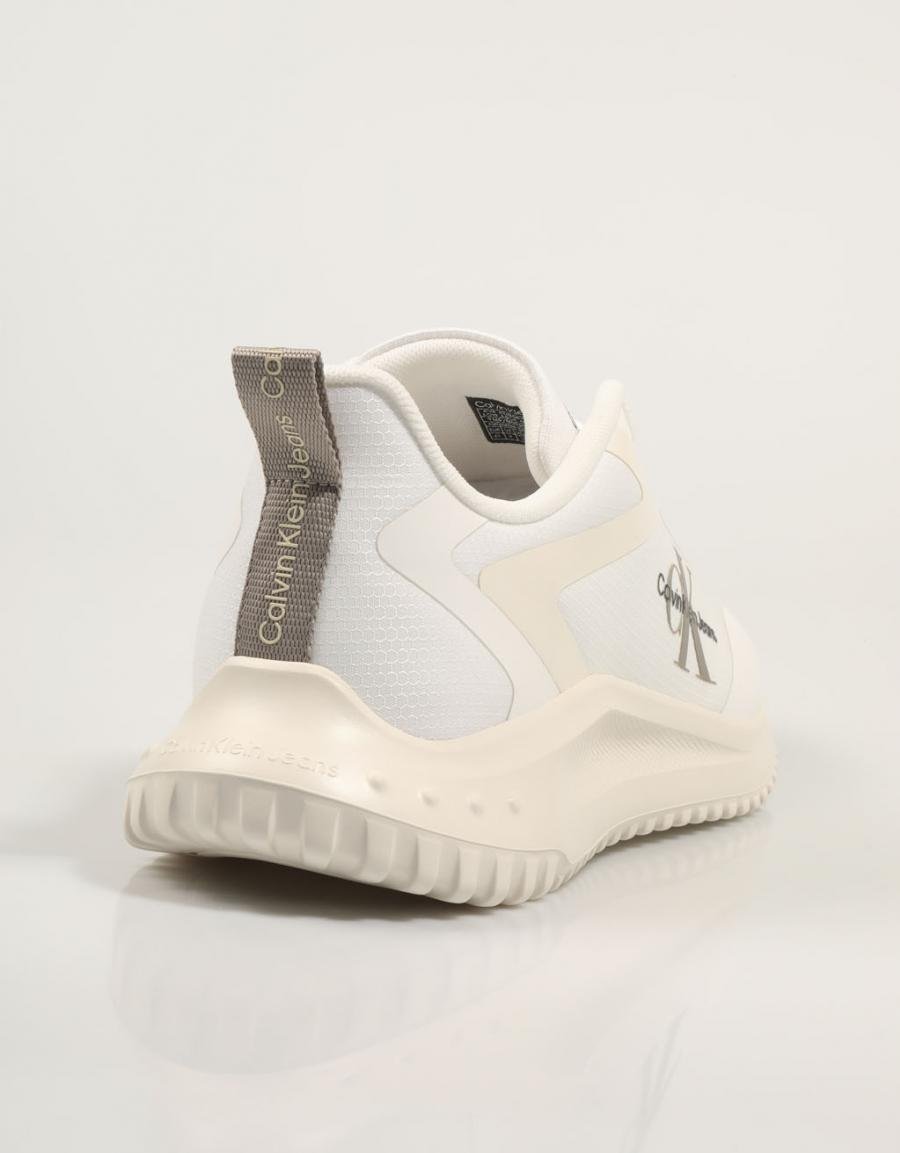 Calvin Klein Lausanne Eva Runner Low Lace ML sapatos em branco