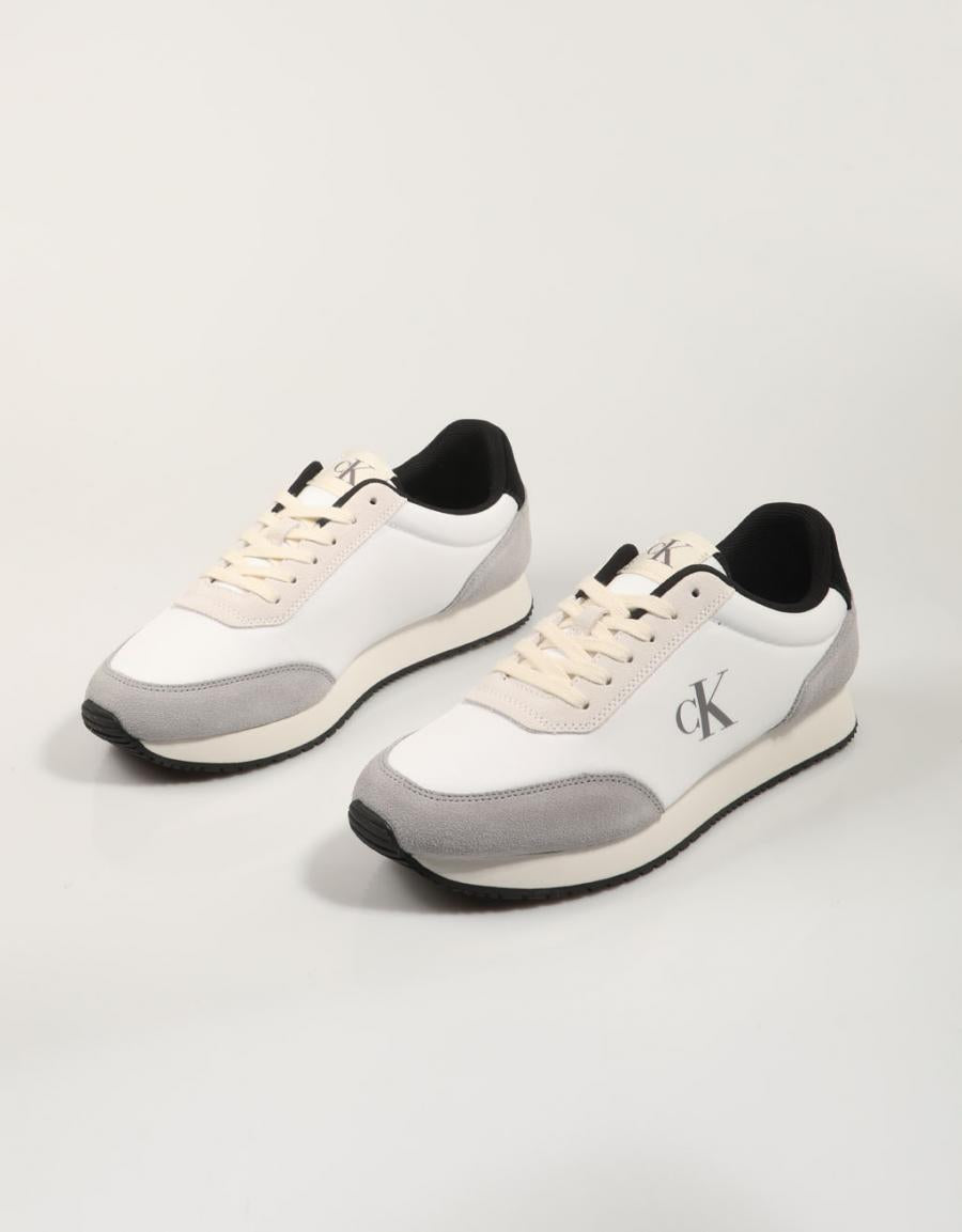 Calvin Klein Phuket Runner Ionic Snk tênis em branco
