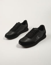 ZAPATILLAS CALVIN KLEIN RUNNER SOCK LACEUP LOW MIX en color Negro