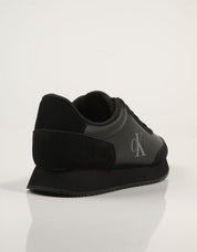 ZAPATILLAS CALVIN KLEIN RUNNER SOCK LACEUP LOW MIX en color Negro
